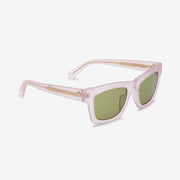 Jason Momoa Crasher sunglasses pink frame vintage green lens